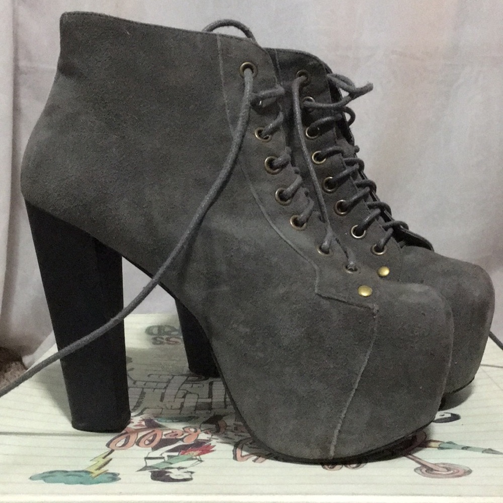 Original Jeffery Campbell platform booties